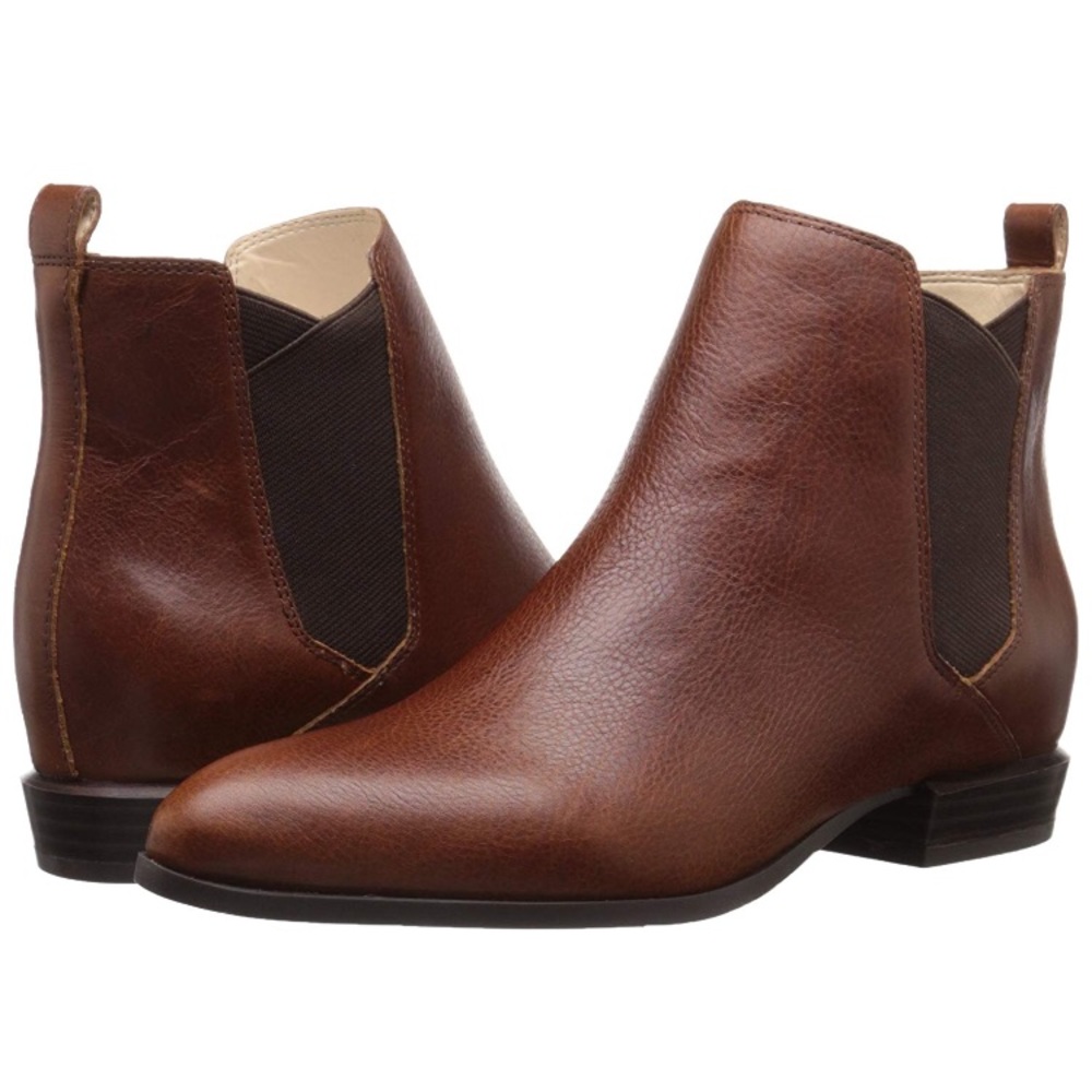 Nine West Doloris Ankle Boots (Cognac)